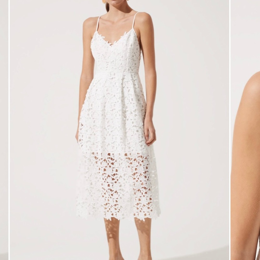 ASTR The Label white dress